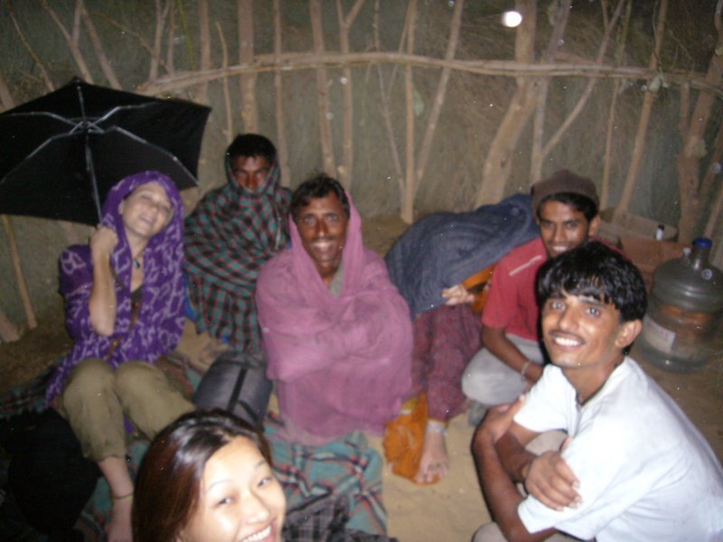 Night in a Grass Hut
